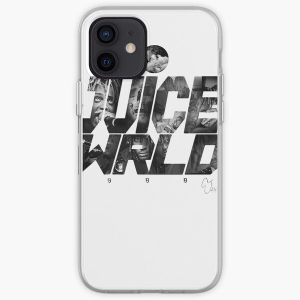 JuiceWRLD text graphic iPhone Soft Case RB0406 product Offical Juice WRLD Merch