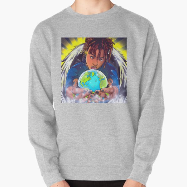 Juicewrld chỉnh sửa Áo len chui đầu RB0406 sản phẩm Offical Juice WRLD Merch