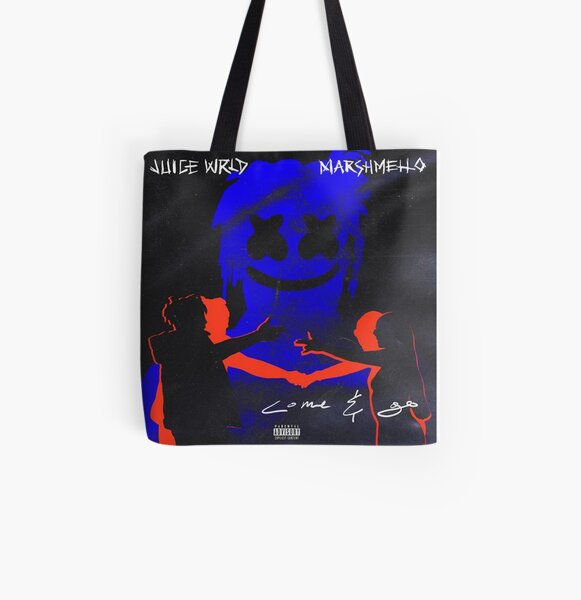 Come & Go - JuiceWRLD and Marshmello All Over Print Tote Bag RB0406 product Offical Juice WRLD Merch