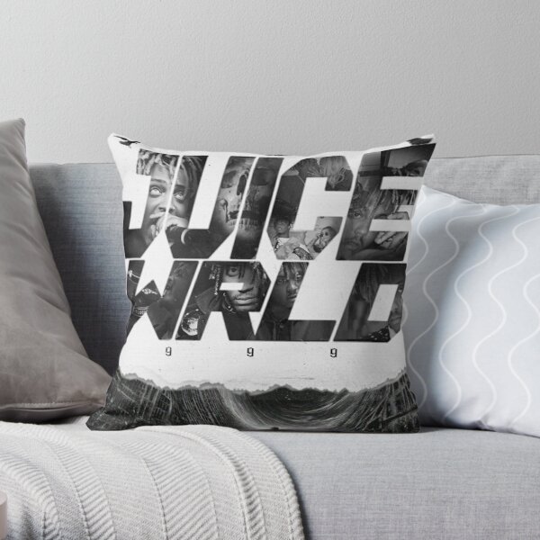 Juicewrld-999 design   Throw Pillow RB0406 product Offical Juice WRLD Merch