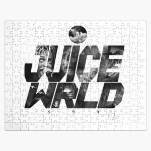 JuiceWRLD text graphic Jigsaw Puzzle RB0406 product Offical Juice WRLD Merch