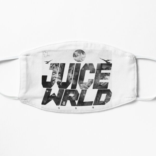 Juicewrld-999 design   Flat Mask RB0406 product Offical Juice WRLD Merch