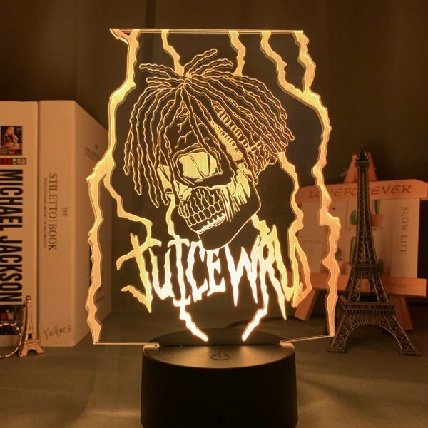 3d Night light Lamp Juice WRLD Led Night Light for Home Decoration Colorful Night light Gift 1 - Juice Wrld Store