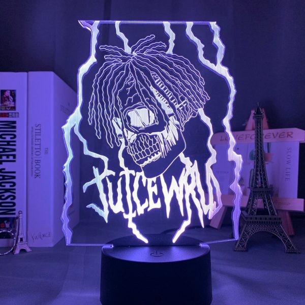 3d Night light Lamp Juice WRLD Led Night Light for Home Decoration Colorful Night light Gift 2 - Juice Wrld Store