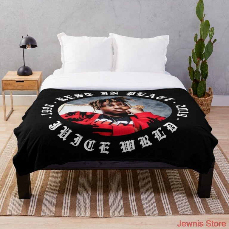 Juice Wrld Blanket: Juice Wrld Wealthy Lion | Juice Wrld Store