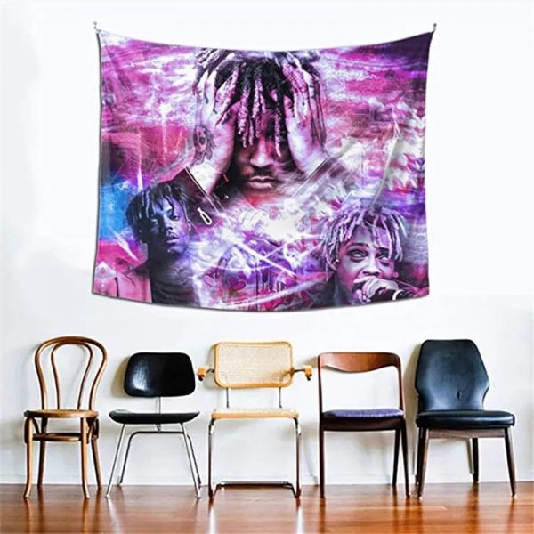 Juice Wrld Blanket: Juice Wrld Tapestry Wall Hanging
