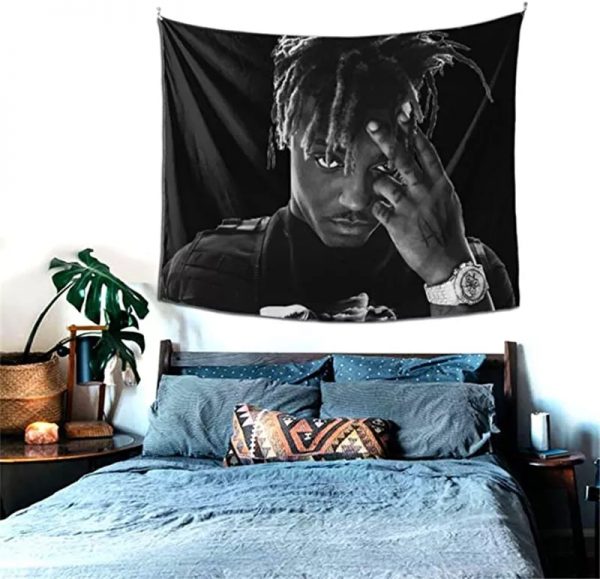 Juice Wrld Blanket: Juice Wrld Tapestry Wall Hanging
