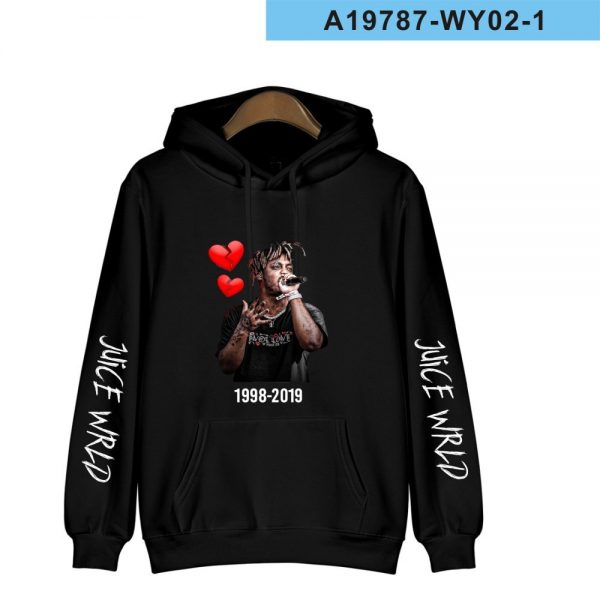 Juice Wrld Winter Warm Hoodies - JWM1809