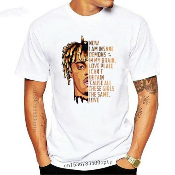 New JUICE WRLD Now I am insane All these girls the same love Black T shirt 15.jpg 640x640 15 - Juice Wrld Store