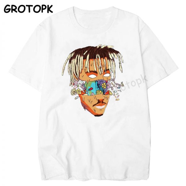 RIP JUICE WRLD 999 Rest In Heaven T Shirt Short Sleeve Hip Hop Men T Shirt - Juice Wrld Store