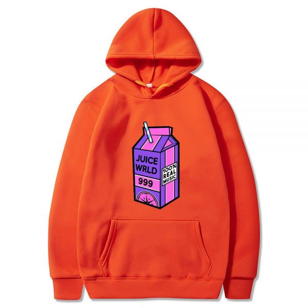 Funny JUICE Wrld Hoodie Sweatshirt Juice Wrld Fashion Print Trap Rap Rainbow Fault Juice World Oversized 2 - Juice Wrld Store