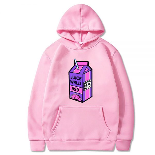 Funny JUICE Wrld Hoodie Sweatshirt Juice Wrld Fashion Print Trap Rap Rainbow Fault Juice World Oversized 3 - Juice Wrld Store