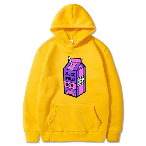 Funny JUICE Wrld Hoodie Sweatshirt Juice Wrld Fashion Print Trap Rap Rainbow Fault Juice World Oversized 4 - Juice Wrld Store