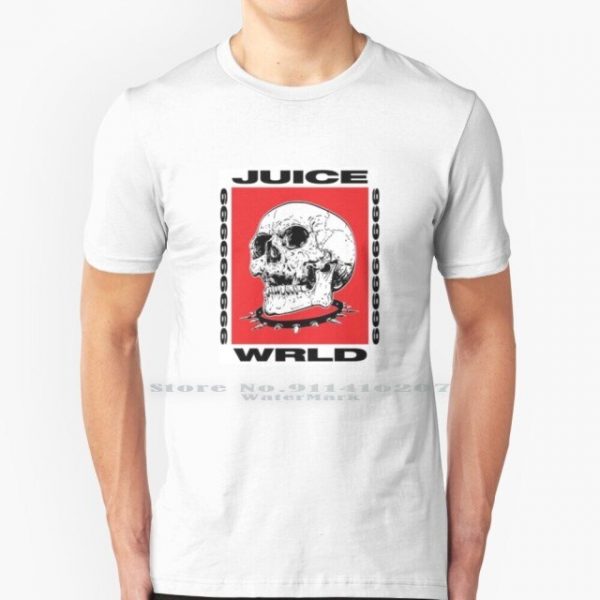 Juicewrld Design T Shirt 100 Pure Cotton Juice Wrld Cool Skull 999 Juice 1.jpg 640x640 1 - Juice Wrld Store