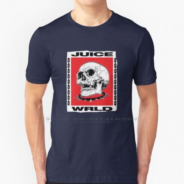Juicewrld Design T Shirt 100 Pure Cotton Juice Wrld Cool Skull 999 Juice 3.jpg 640x640 3 - Juice Wrld Store