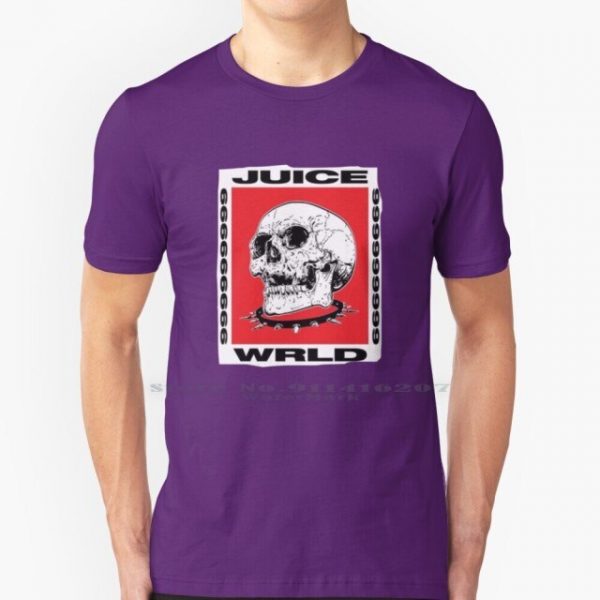 Juicewrld Design T Shirt 100 Pure Cotton Juice Wrld Cool Skull 999 Juice 5.jpg 640x640 5 - Juice Wrld Store