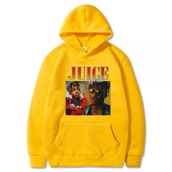 Fashion Juice WRLD Pattern Hoodies Men Hoodie Sweatshirts Harajuku Hip Hop Casual Hoody High Quality Fleece 4 - Juice Wrld Store