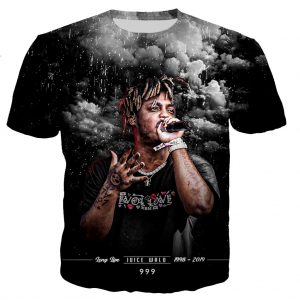 2021 New Rapper Juice Wrld R I P 3D Printed T Shirt Men Women Summer Fashion - Juice Wrld Store