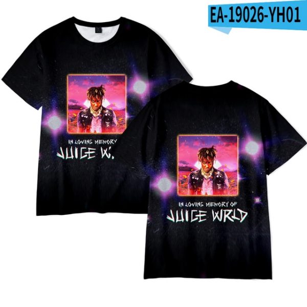 JUICE WRLD 3D T Shirt Men Women Tees Shirts Fashion Printed Rapper Short Sleeve Tops Casual 12.jpg 640x640 12 - Juice Wrld Store
