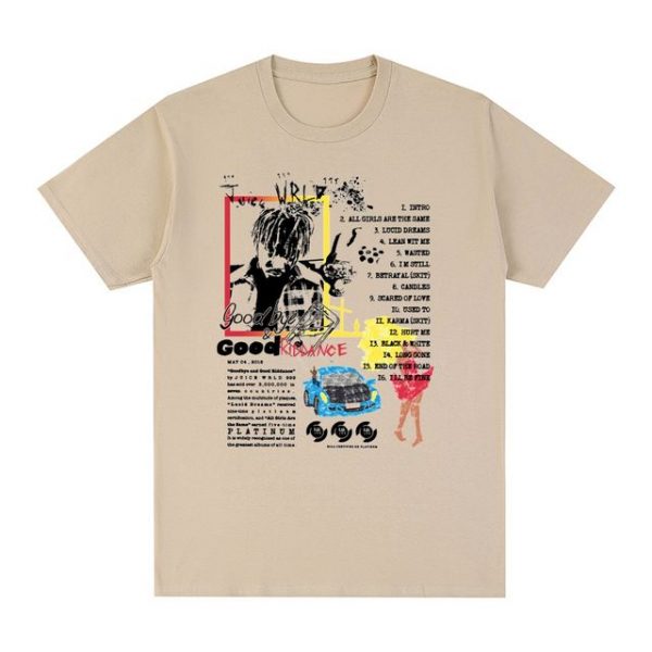 JUICE WRLD Vintage T shirt Hip Hop Rap Musician Fashion Casual boys girls Gifts Cotton Men 1.jpg 640x640 1 - Juice Wrld Store