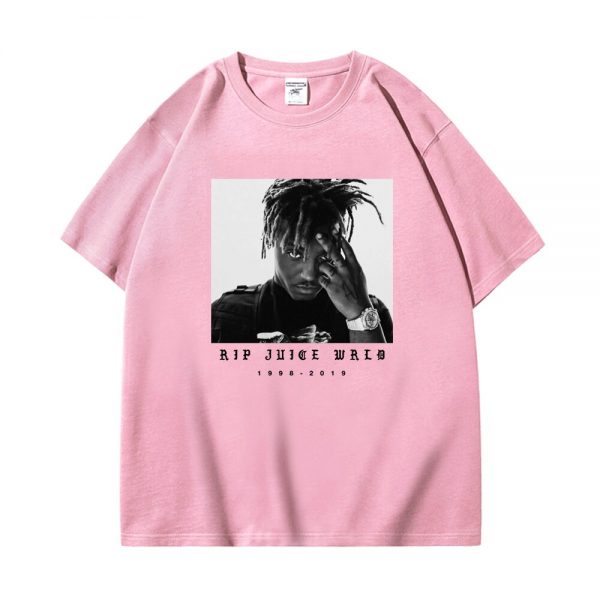 Juice Wrld T Shirts Men Women Hip Hop Printed Casual Short Sleeve Tops Harajuku Streetwear Tee 4 - Juice Wrld Store