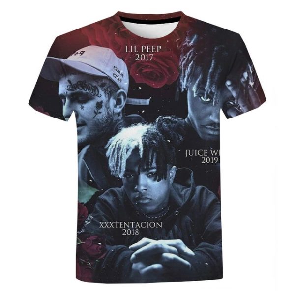 Rock Singer Rapper Juice Wrld 3D Printed Hip Hop T shirt Casual Harajuku Streetwear Tee Tops 9.jpg 640x640 9 - Juice Wrld Store