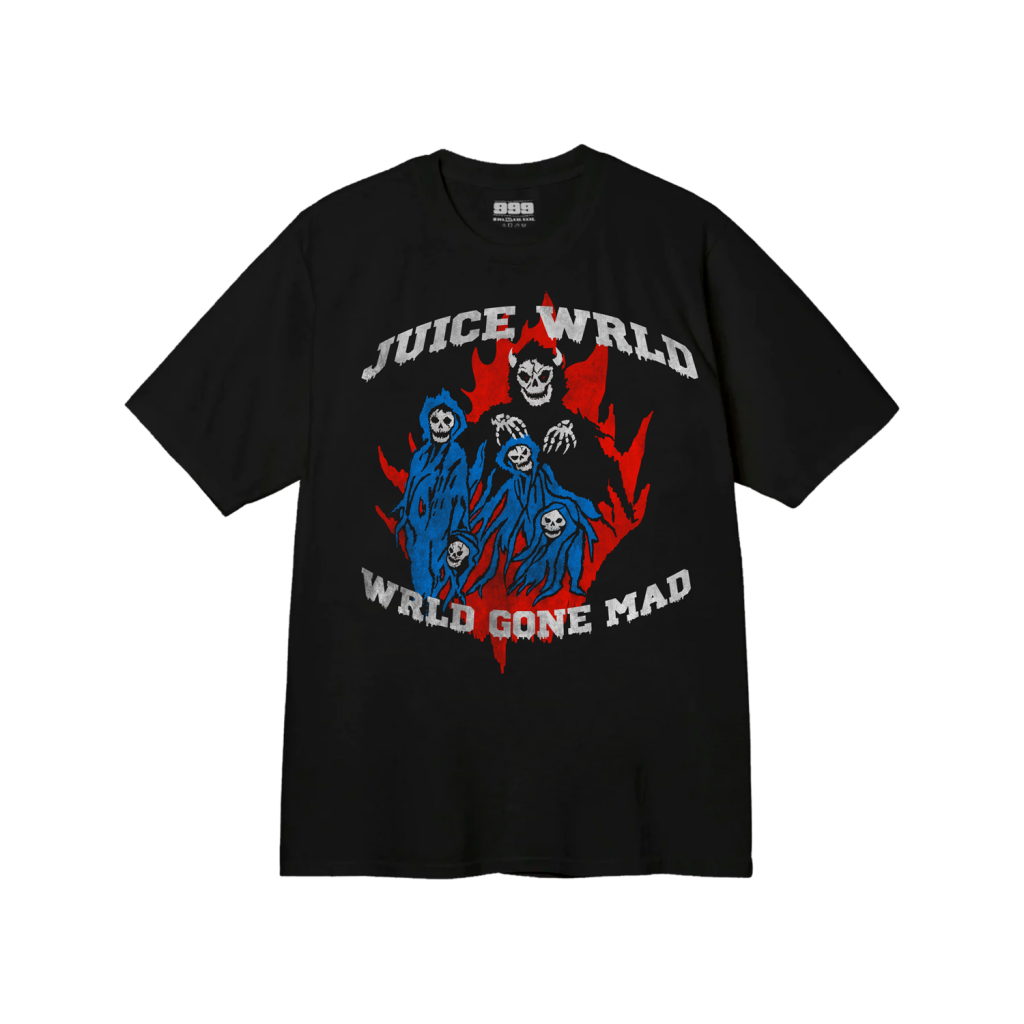 Wrld Gone Mad Tee CL2211 Juice Wrld Store wrld-gone-mad-tee-cl2211-juice-wrld-store