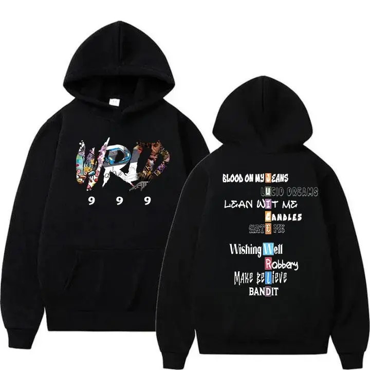 Juice Wrld Hoodies Juice Wrld Legend Song List Pullover Hoodie - Juice Wrld Store