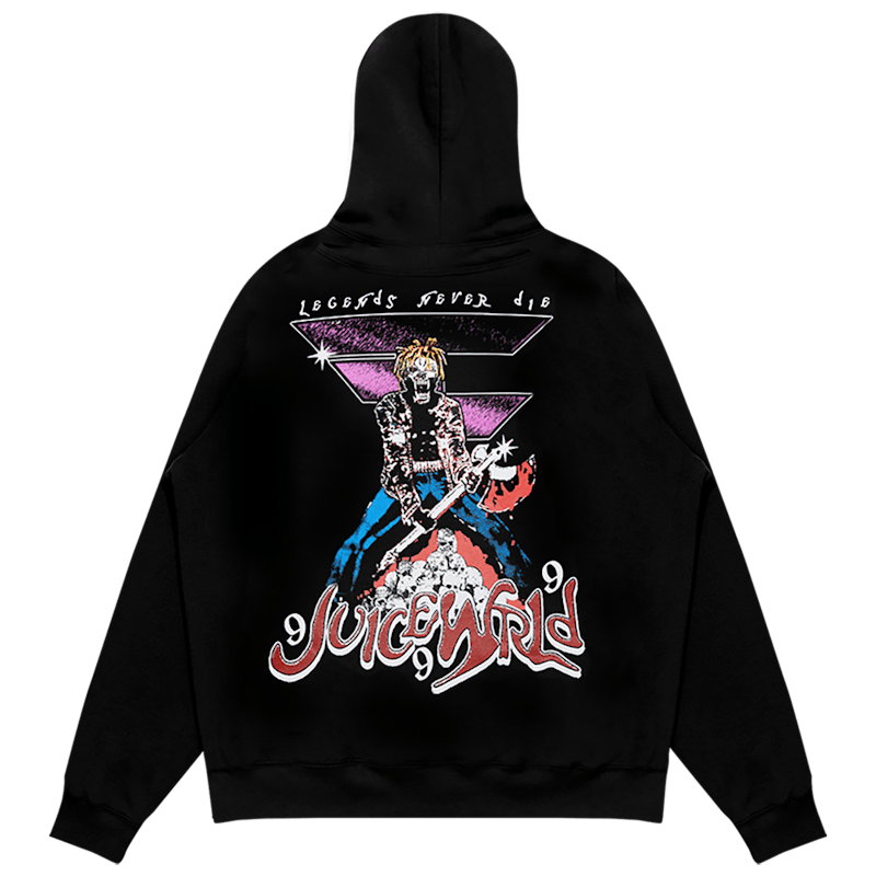 Juice Wrld x Faze Clan Champion Hoodie Black - Juice Wrld Store