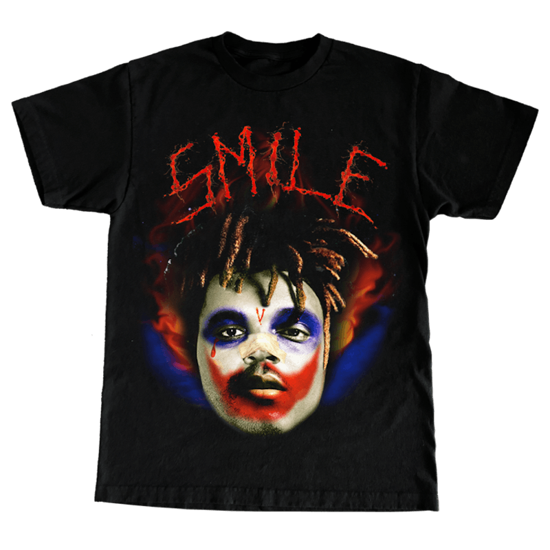 Juice Wrld x XO x Vlone Joker Tee Black - Juice Wrld Store