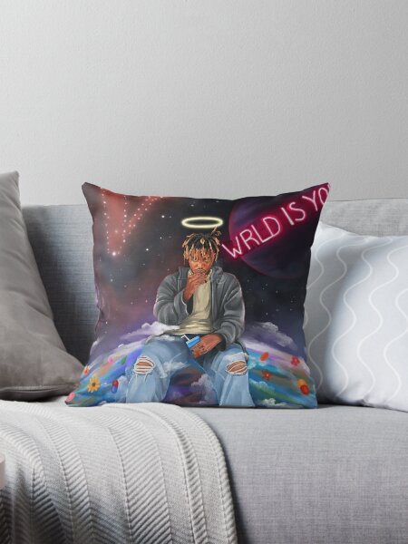 urthrow pillow couch smallwide portrait600x600 6 - Juice Wrld Store